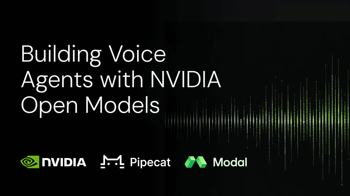 Building Voice Agents with NVIDIA Open Models